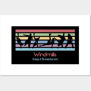 Best 80s Breakdancing - Windmills Posters and Art